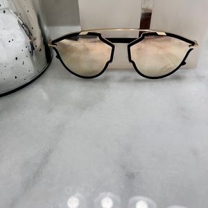 Christian Dior Aviator Mirrored sunglasses